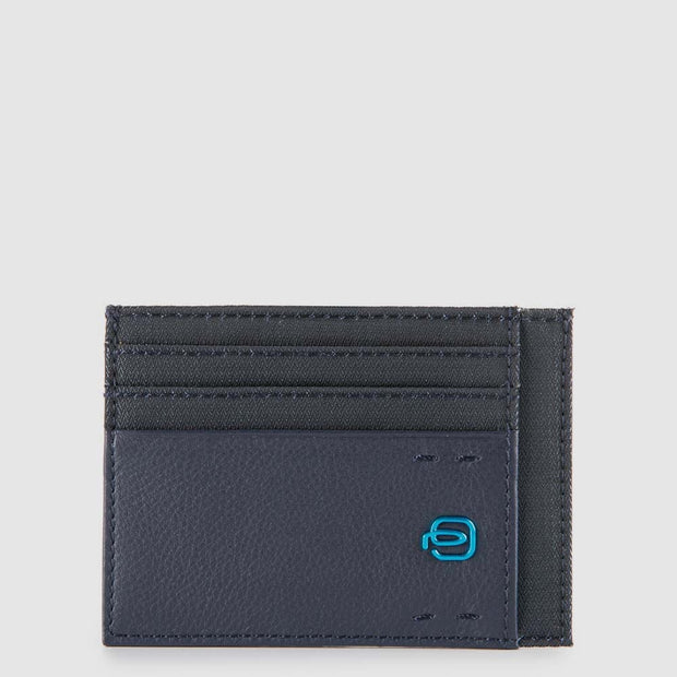Bustina porta carte di credito tascabile BLU