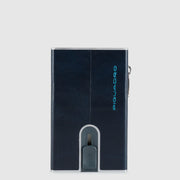 Compact wallet per banconote e carte di credito co BLU