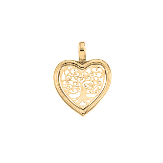 Pendente "CUORE CON ALBERO" Gold