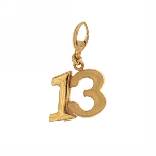 Pendente "13" Gold