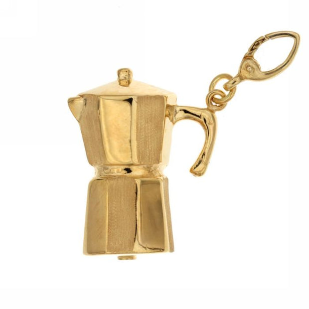 Pendente "CAFFETTIERA" Gold