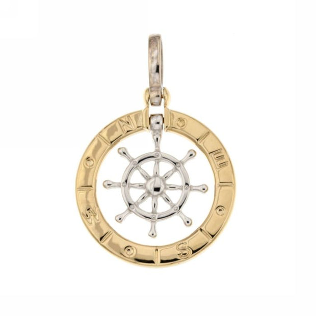 Pendente "TIMONE" Gold&Silver