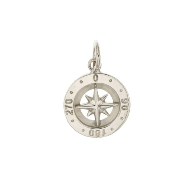 Pendente "ROSA DEI VENTI" Silver