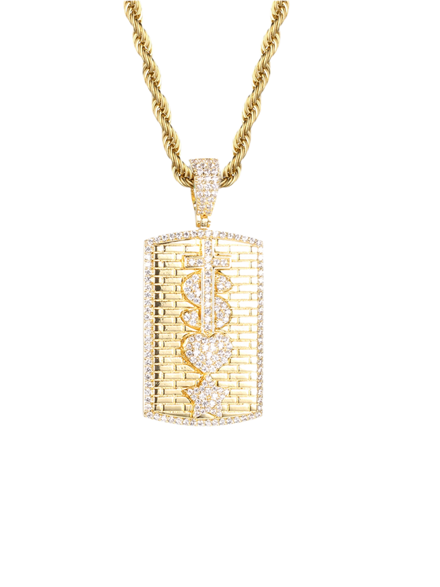 Collana "THE WALL" Gold