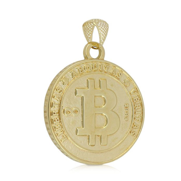 Pendente "BITCOIN" Gold