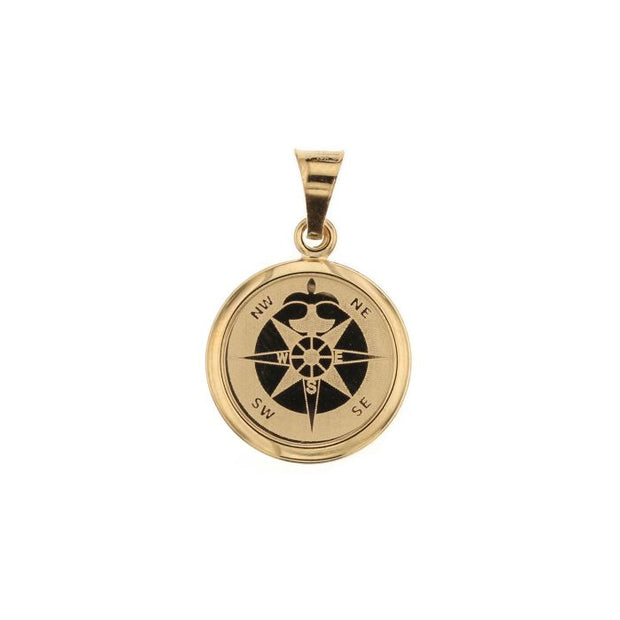 Pendente "ROSA DEI VENTI" Gold