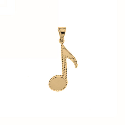 Pendente "NOTA MUSICALE" Gold