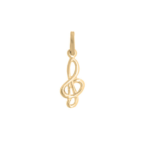 Pendente "CHIAVE DI VIOLINO" Gold
