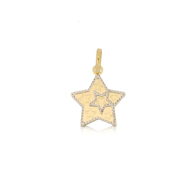 Pendente "STELLA" Gold&Silver