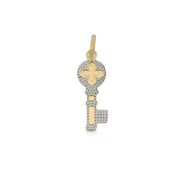 Pendente "CHIAVE" Gold&Silver