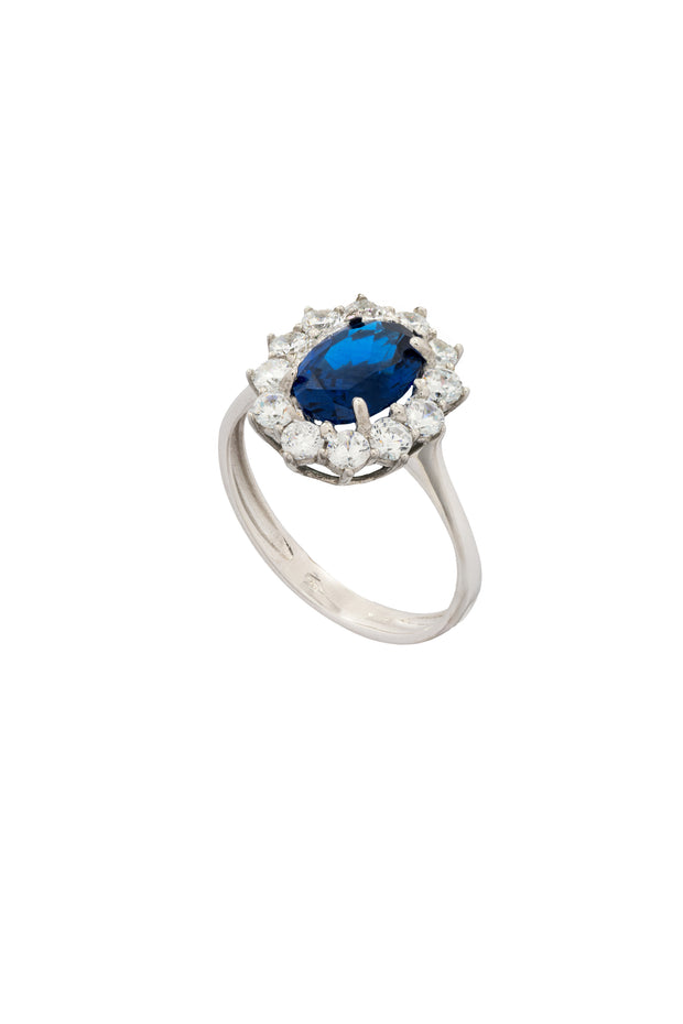 ANELLO MODELLO KATE IN ORO BIANCO
