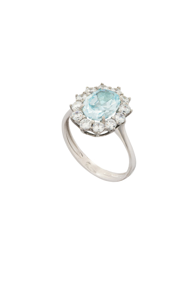 ANELLO MODELLO KATE IN ORO BIANCO