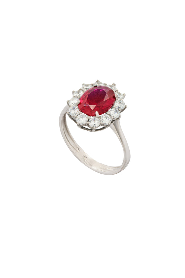 ANELLO MODELLO KATE IN ORO BIANCO