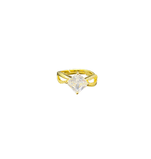 Anello "SOLITARIO INFINITY" Gold