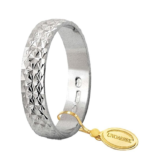 Unoaerre Marche Fedine Fedina Unoaerre In Oro Bianco