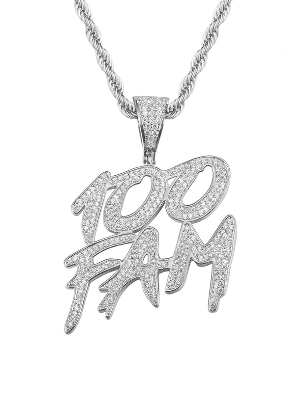 Collana Geolier x Prince "FAM" Silver