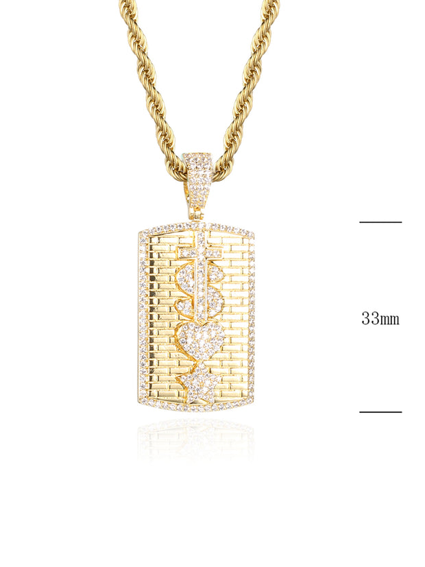 Collana "THE WALL" Gold
