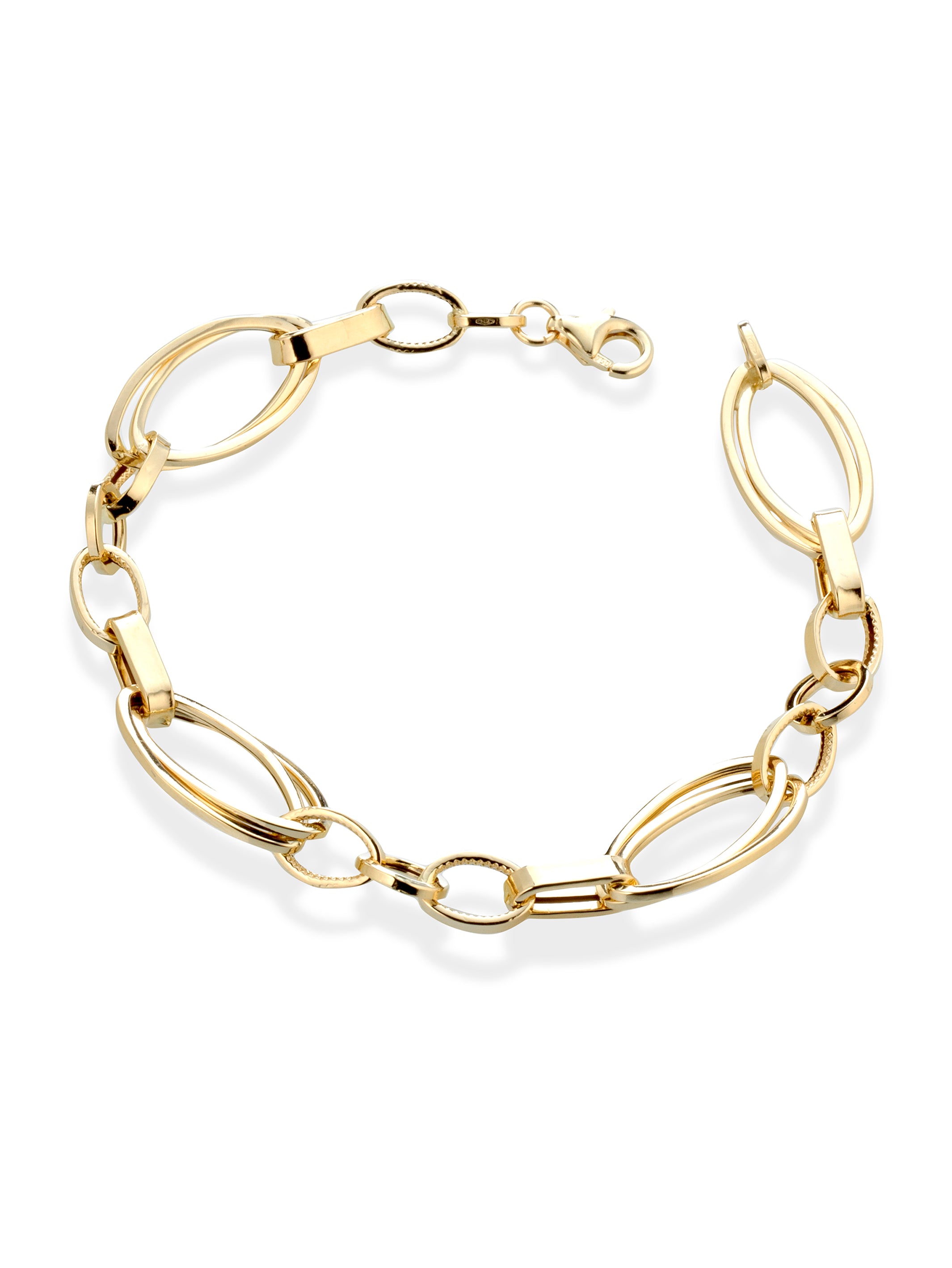 S1185 Catene Di Prolunga In Acciaio Inossidabile Placcato In Oro 18 - Foto 8