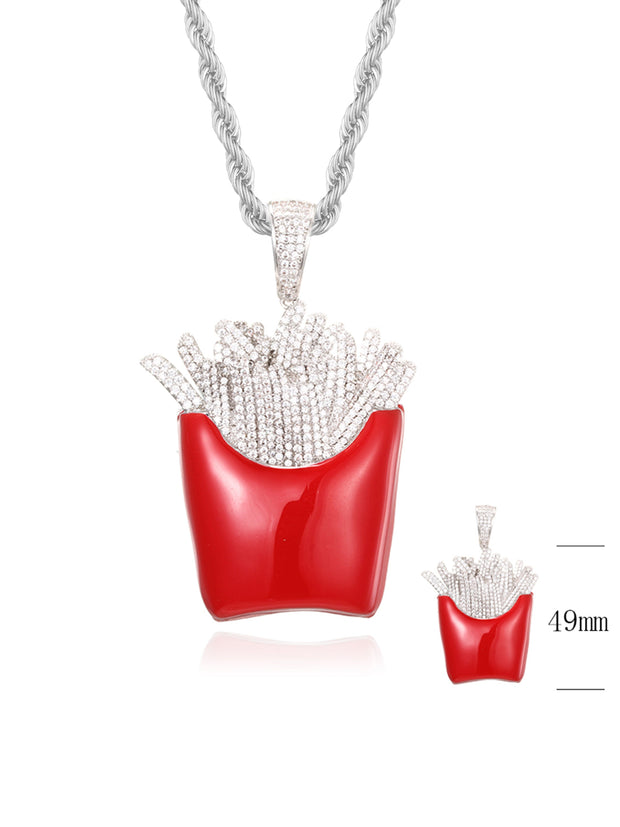 Collana "CHIPS" Silver