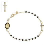 Bracciale oro rosario