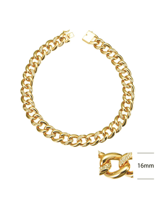 Collana "ICE LINK CHAIN" Gold